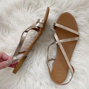 H&M Gold Sandals